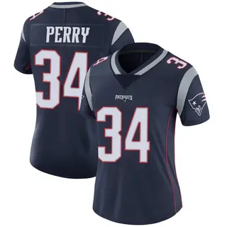 New England Patriots Women's Mark Perry Limited Team Color Vapor Untouchable Jersey - Navy