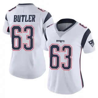 New England Patriots Women's Mehki Butler Limited Vapor Untouchable Jersey - White
