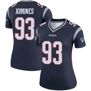 New England Patriots Women's Oshane Ximines Legend Jersey - Navy