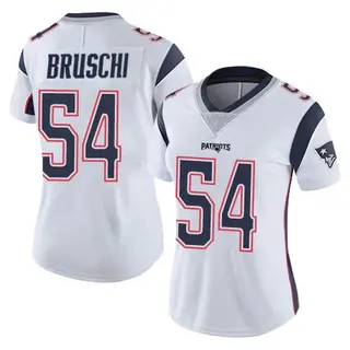 New England Patriots Women's Tedy Bruschi Limited Vapor Untouchable Jersey - White