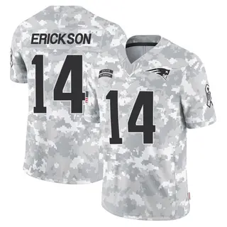New England Patriots Youth Alex Erickson Limited 2024 Salute to Service Jersey - Arctic Camo