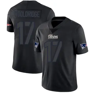 New England Patriots Youth Ben Wooldridge Limited Jersey - Black Impact