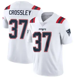 New England Patriots Youth Brandon Crossley Limited Vapor Untouchable Jersey - White