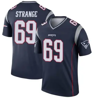 New England Patriots Youth Cole Strange Legend Jersey - Navy