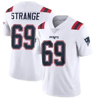 New England Patriots Youth Cole Strange Limited Vapor Untouchable Jersey - White