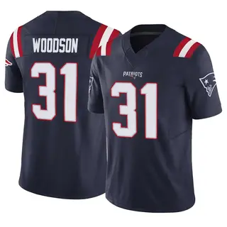 New England Patriots Youth Craig Woodson Limited Vapor F.U.S.E. Jersey - Navy