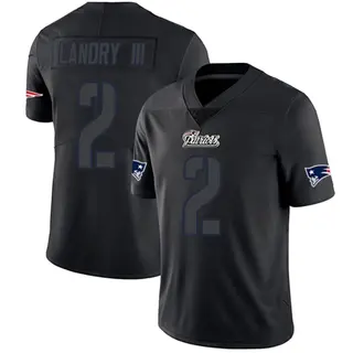 New England Patriots Youth Harold Landry III Limited Jersey - Black Impact