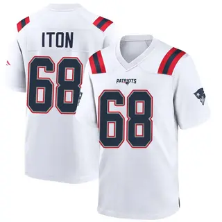 New England Patriots Youth Isaiah Iton Game Jersey - White