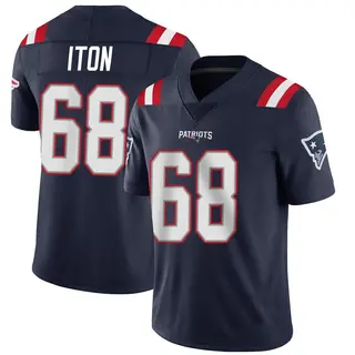 New England Patriots Youth Isaiah Iton Limited Team Color Vapor Untouchable Jersey - Navy