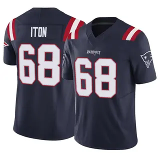 New England Patriots Youth Isaiah Iton Limited Vapor F.U.S.E. Jersey - Navy