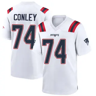 New England Patriots Youth Jack Conley Game Jersey - White