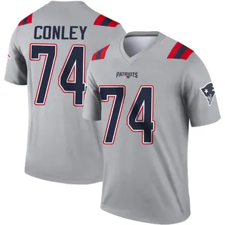 New England Patriots Youth Jack Conley Legend Inverted Jersey - Gray
