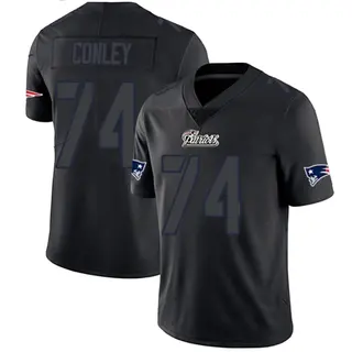 New England Patriots Youth Jack Conley Limited Jersey - Black Impact