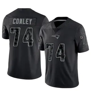 New England Patriots Youth Jack Conley Limited Reflective Jersey - Black