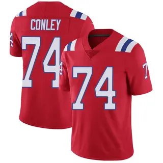 New England Patriots Youth Jack Conley Limited Vapor Untouchable Alternate Jersey - Red