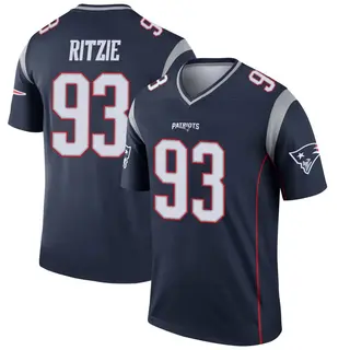 New England Patriots Youth Jahvaree Ritzie Legend Jersey - Navy