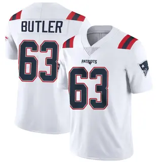New England Patriots Youth Mehki Butler Limited Vapor Untouchable Jersey - White