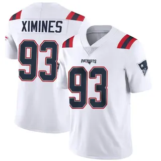 New England Patriots Youth Oshane Ximines Limited Vapor Untouchable Jersey - White